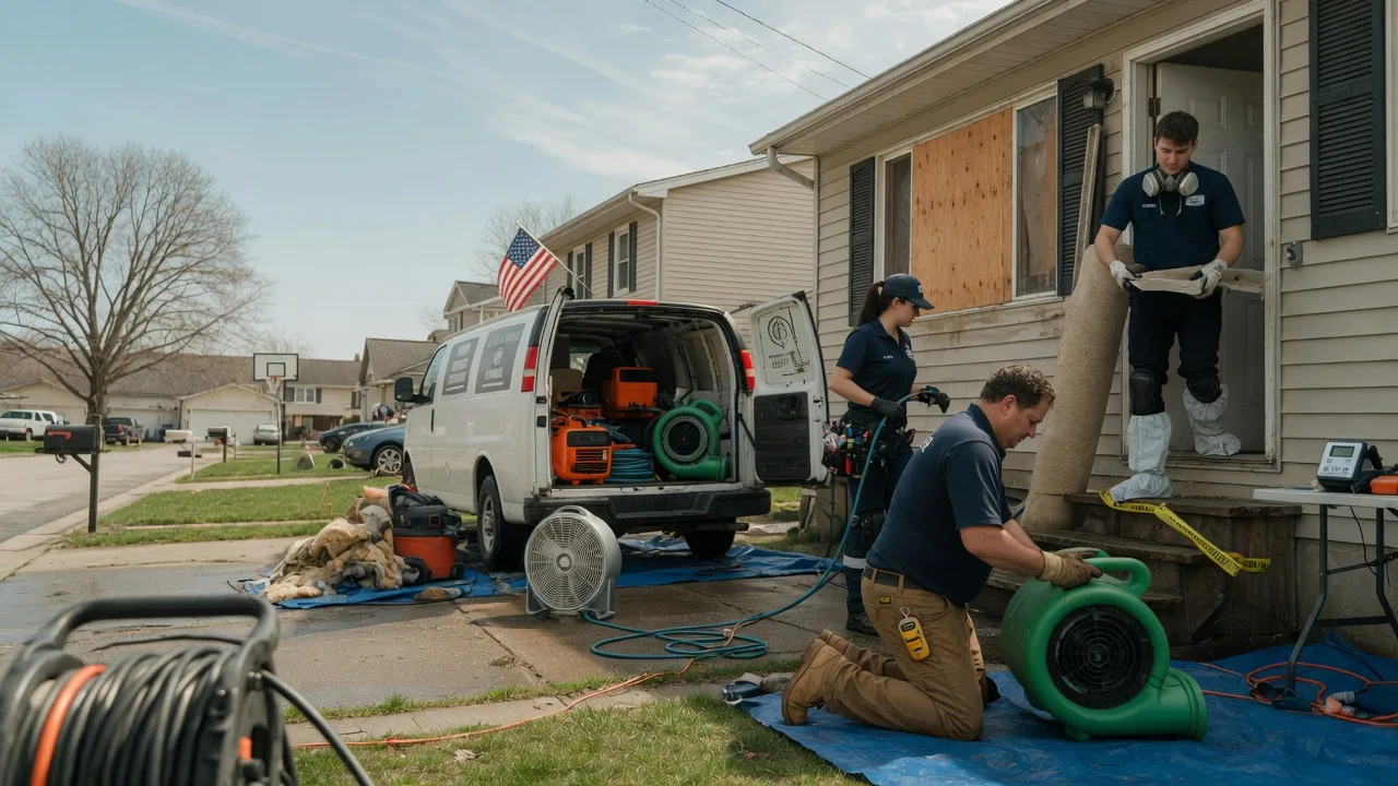 Water Damage Restoration in Rossville, IL near me
